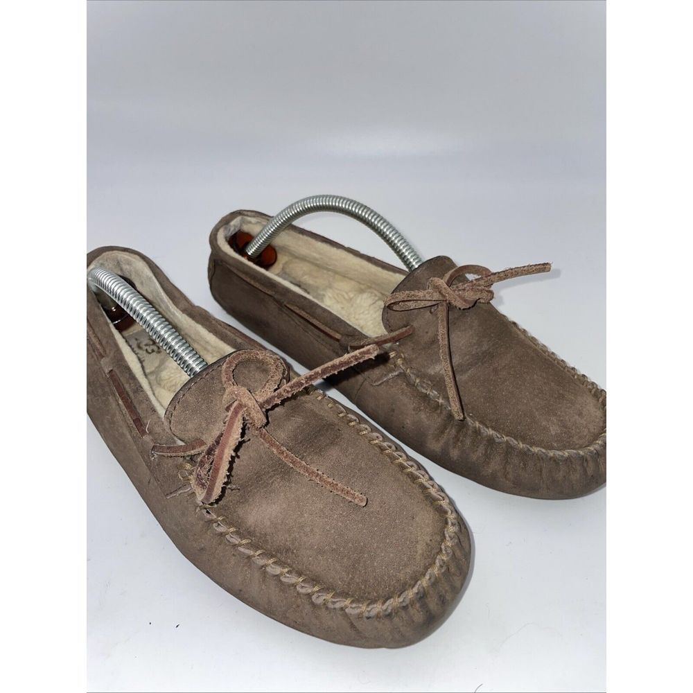 UGG Australia Women's‎ 5612 Dakota Slippers Brown Suede Slippers Moccasin Size 7
